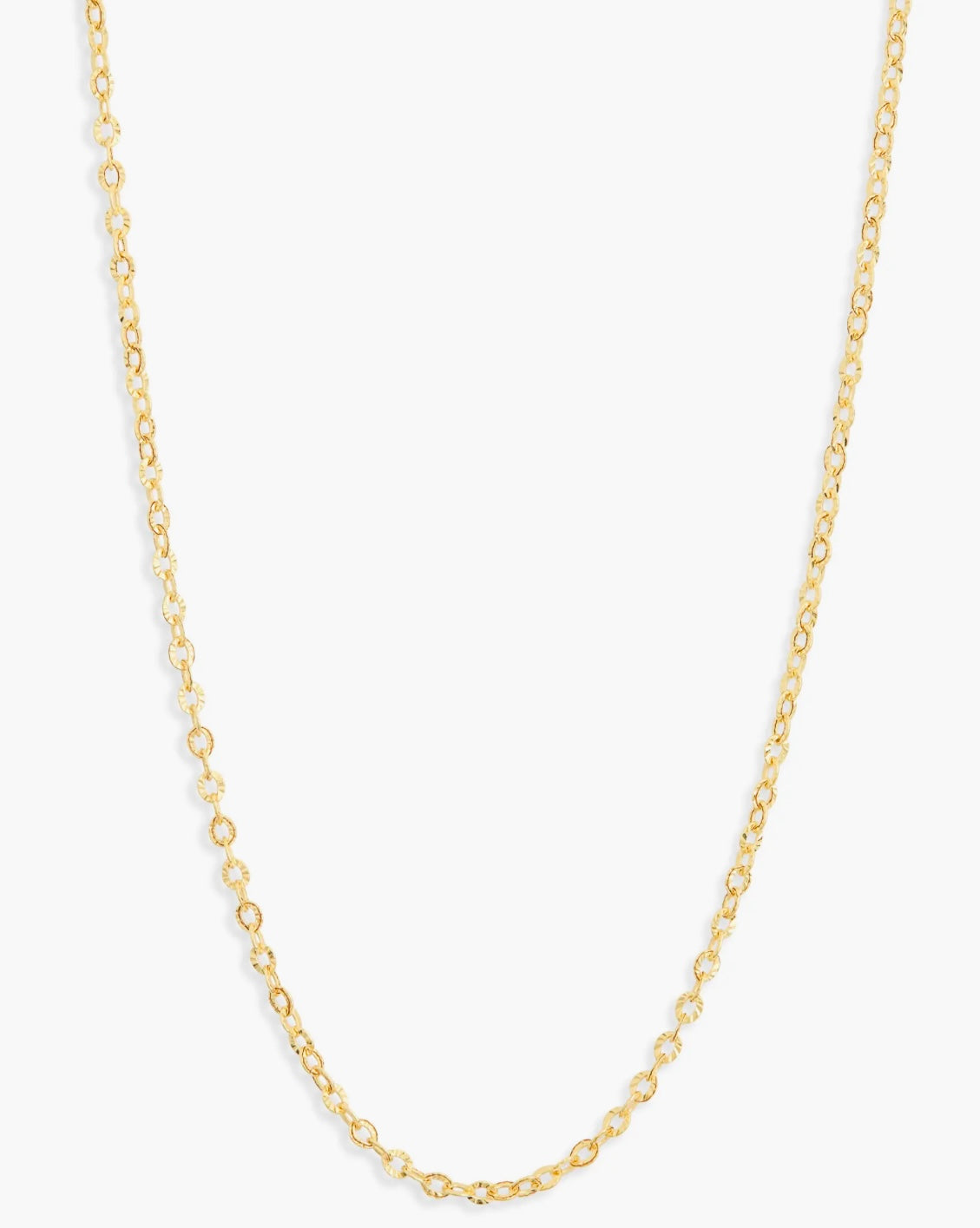 Stack with a chain necklace