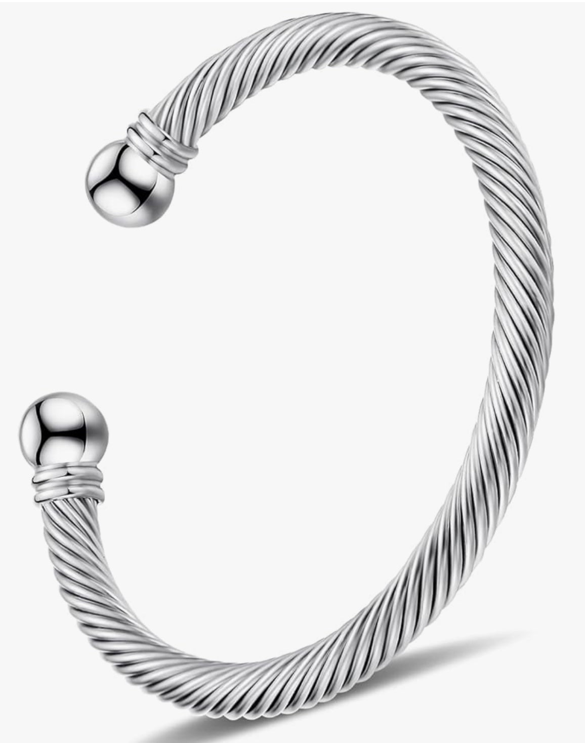 Twisted Cable Cuff bracelet