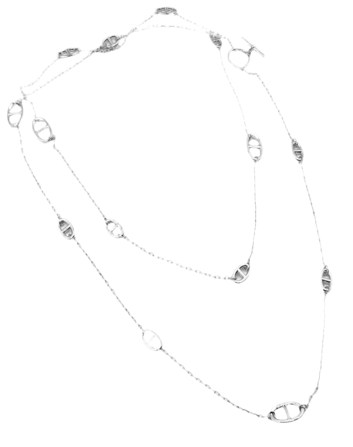 Plated Pig Nose Necklace