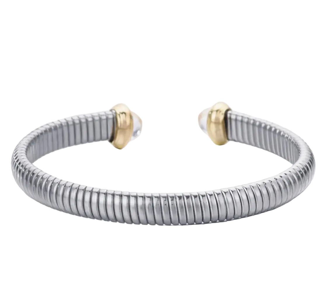 Omega Coil Cuff Bracelet