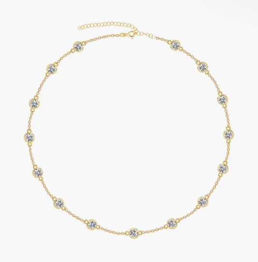 Station Chain Necklace