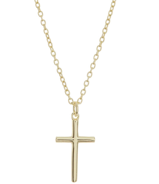 Sterling Silver Cross Pendant Necklace