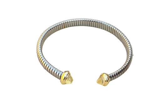 Omega Coil Cuff Bracelet