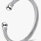 Twisted Cable Cuff bracelet