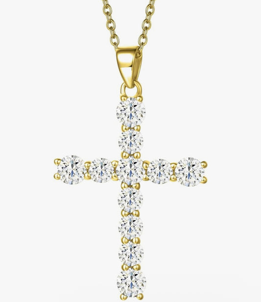 Cross Sterling Necklace
