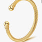 Twisted Cable Cuff bracelet