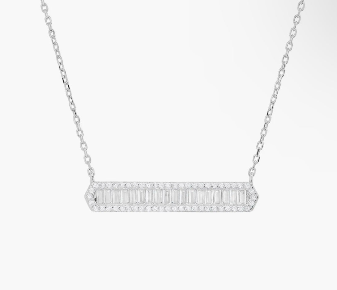 ICY bar necklace