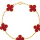 Lucky Clover Flower Bracelets