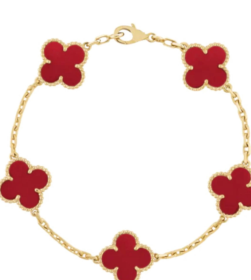 Lucky Clover Flower Bracelets