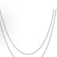 Crystal Herringbone Necklace