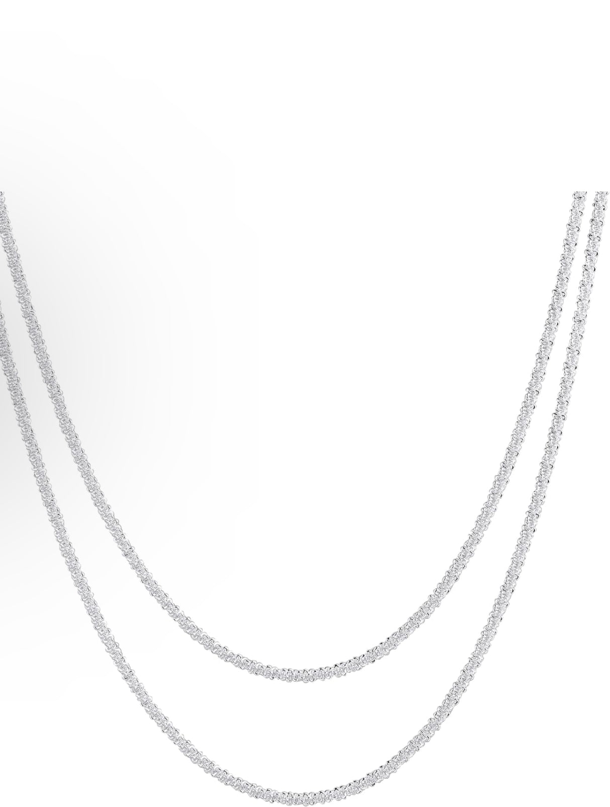 Crystal Herringbone Necklace