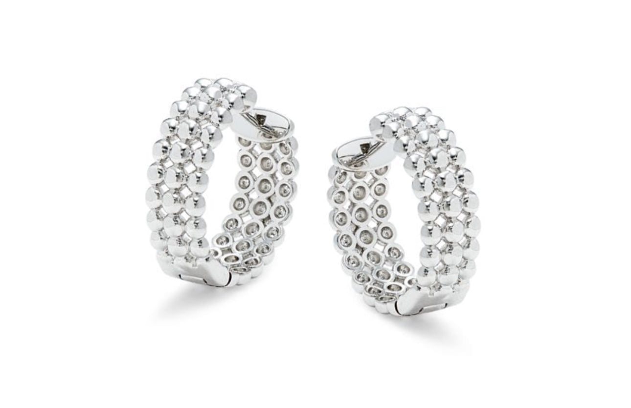 Bubble Hoop Earrings