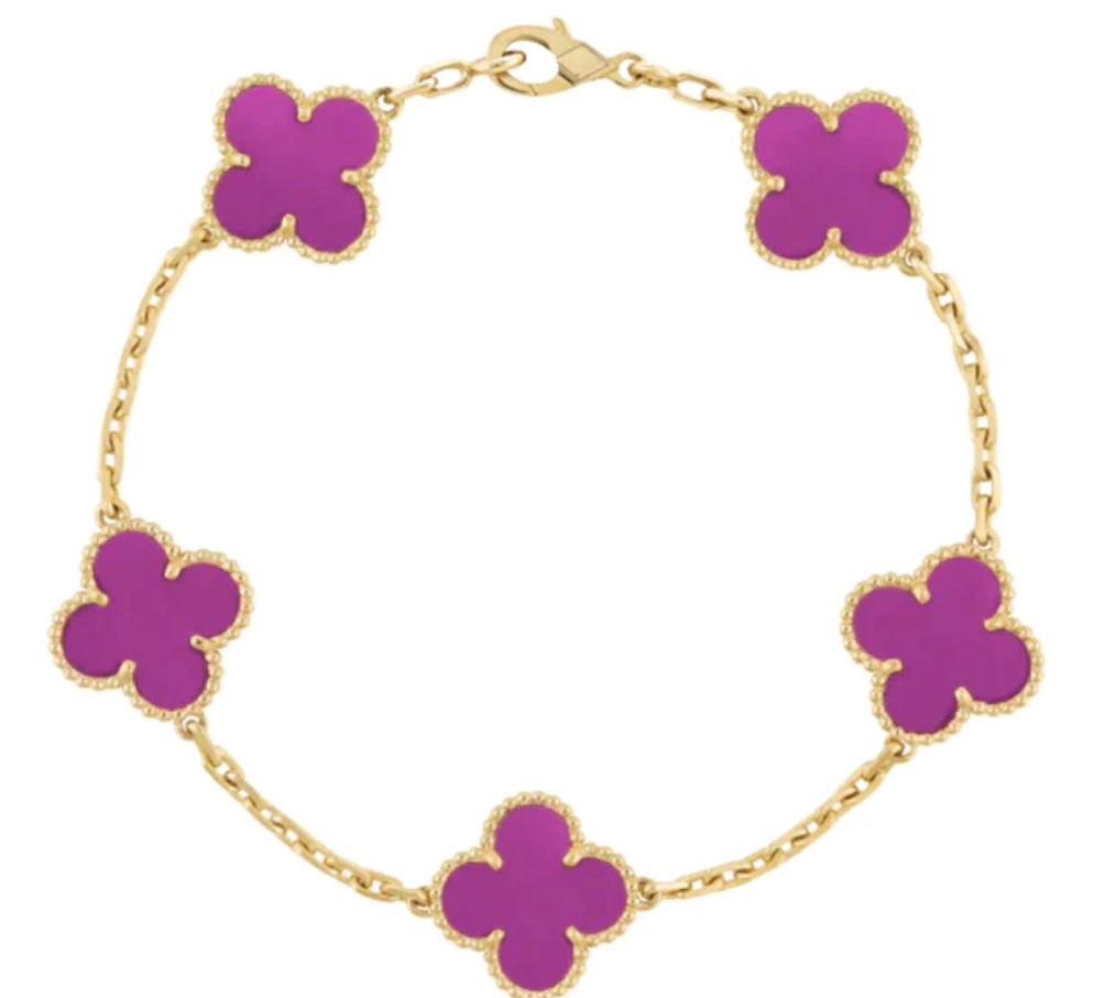 Lucky Clover Flower Bracelets