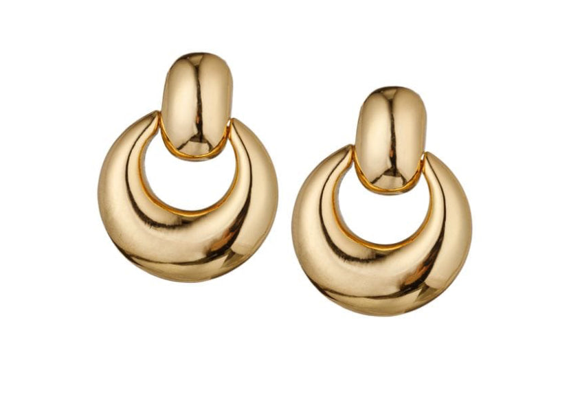 Kim 18K Goldplated Drop Earrings