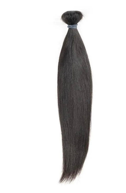 Our Virgin Brazilian Straight hair bundle is soft and thick from weft to tip, making it easy to style and maintain. Because of the hair's durability, it can be curled and straightened easily and is the perfect option if you want an effortless, easy-to-style install.